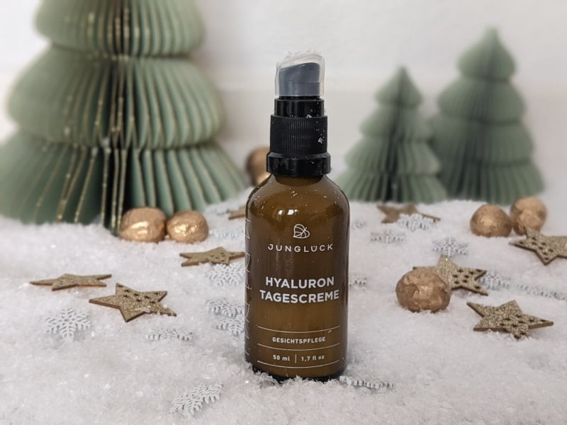 Adventskalender Jungglück Produkt 2 Tagescreme Hyaluron Jungglück