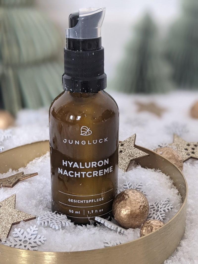 Adventskalender Jungglück Produkt 6 Hayluron Nachtcreme Jungglück