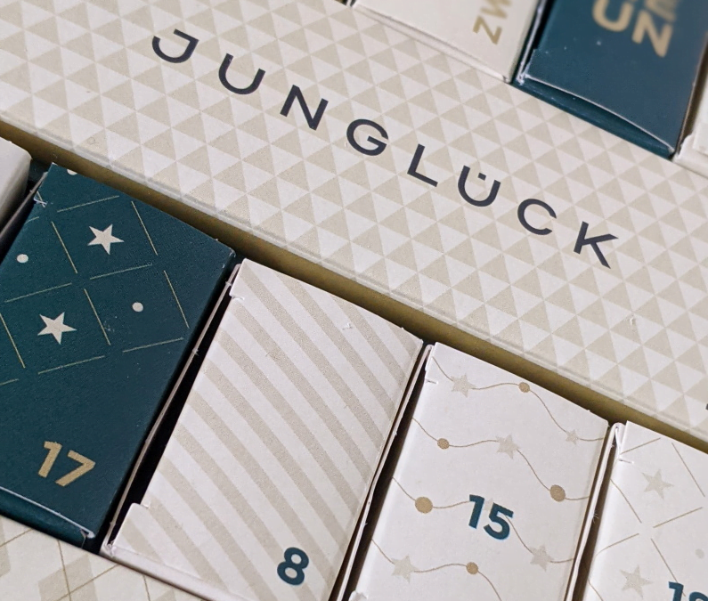 Ich teste den Junglück Adventskalender – Inhalt und Erfahrung