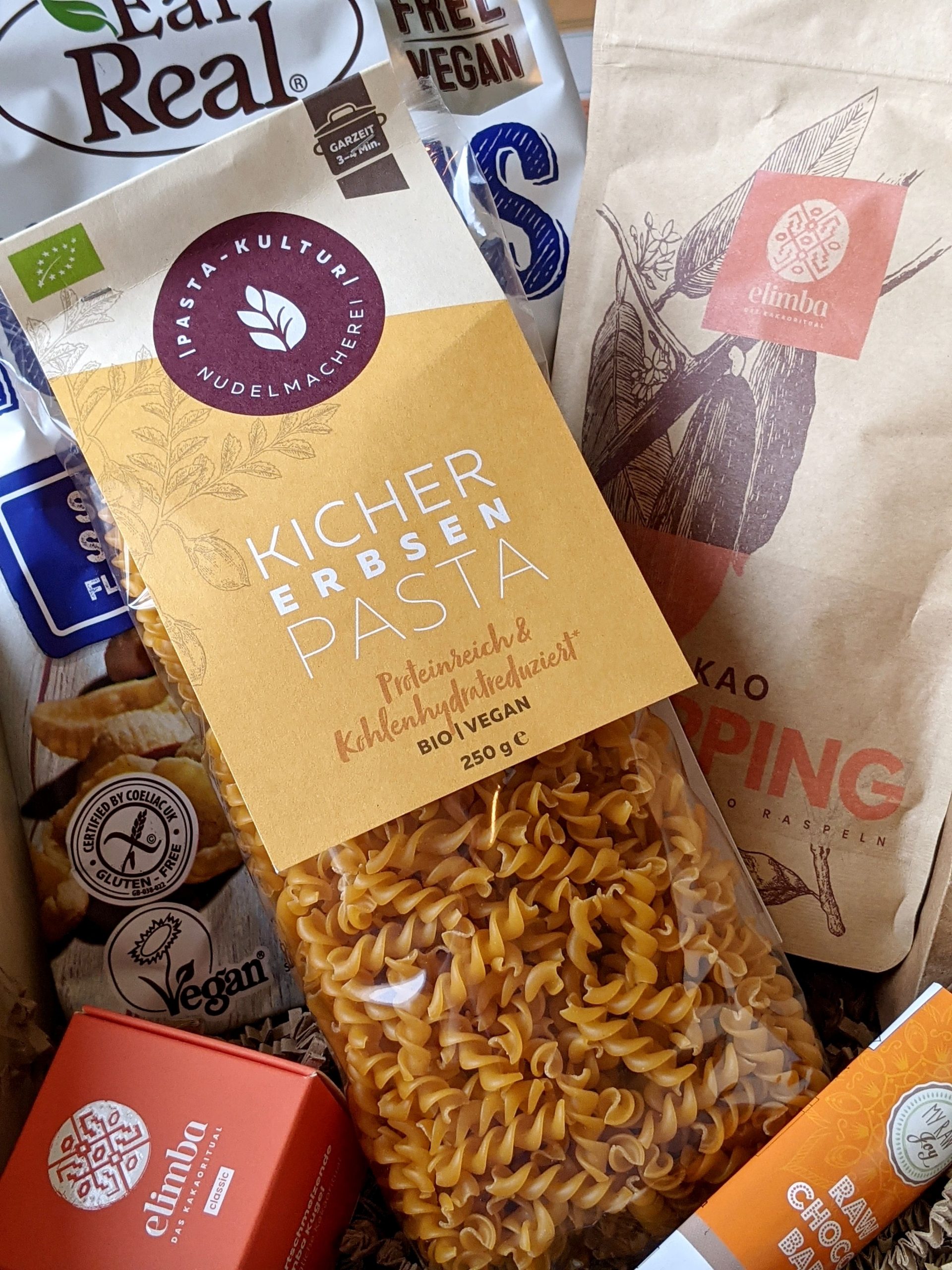 Pam Box Kichererbsen Nudeln