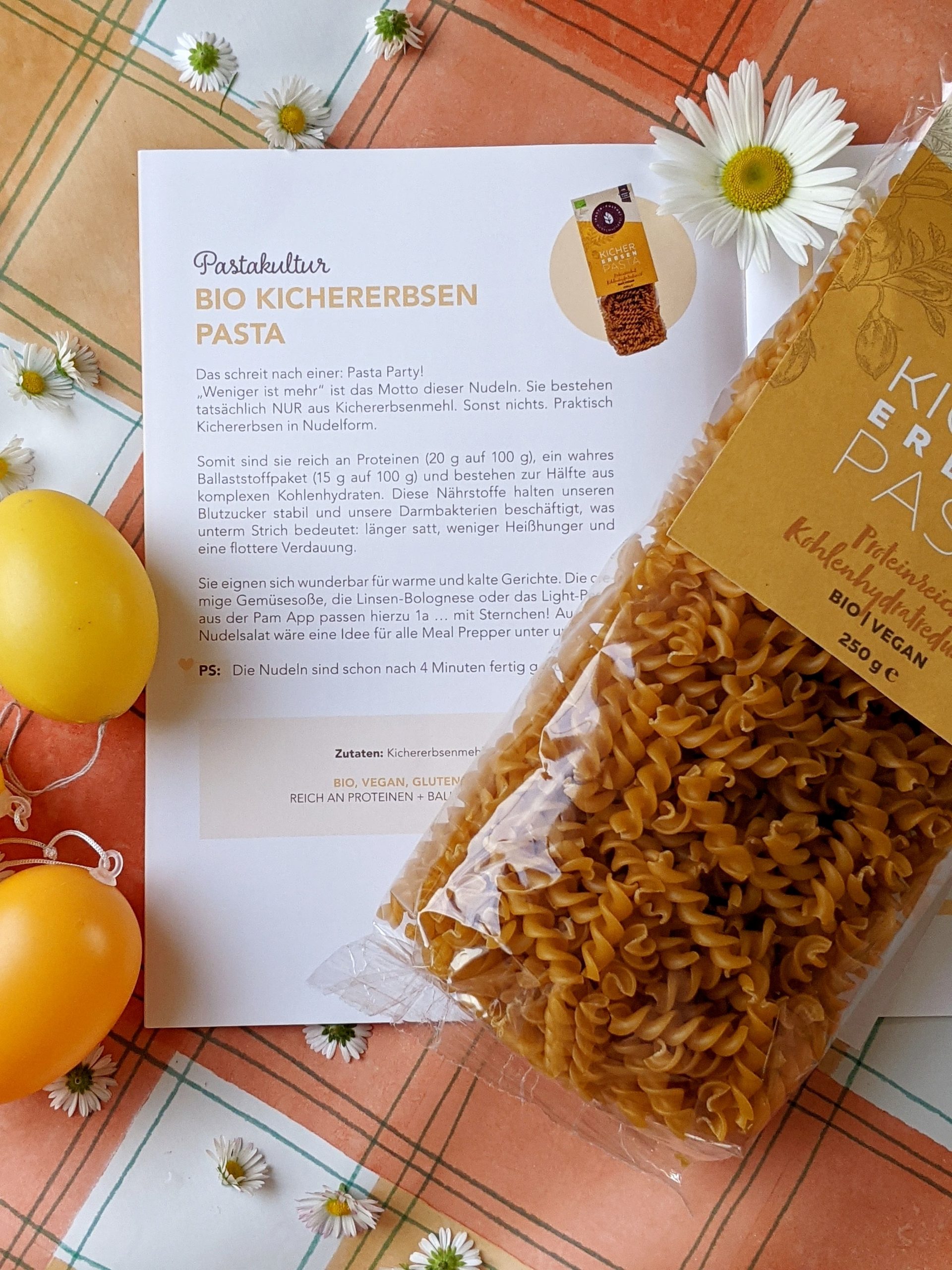 Pam Box Kichererbsen Nudeln