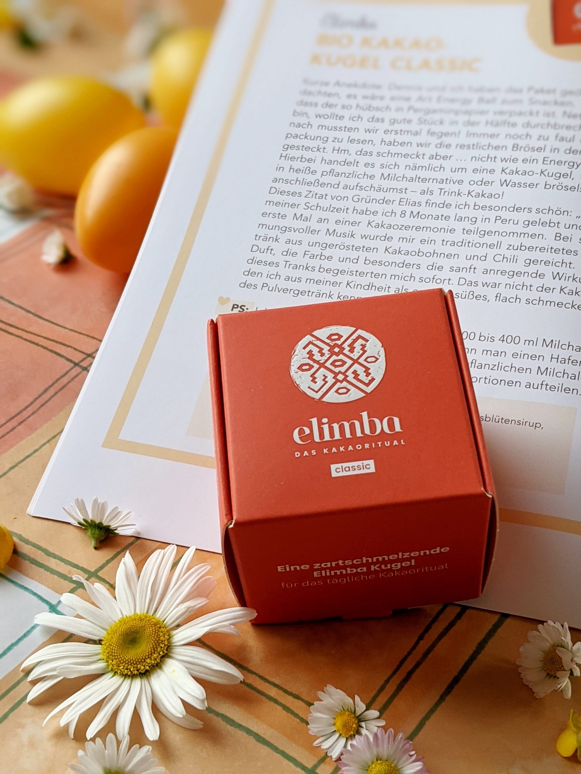 Elimba Rohkakao Kugel