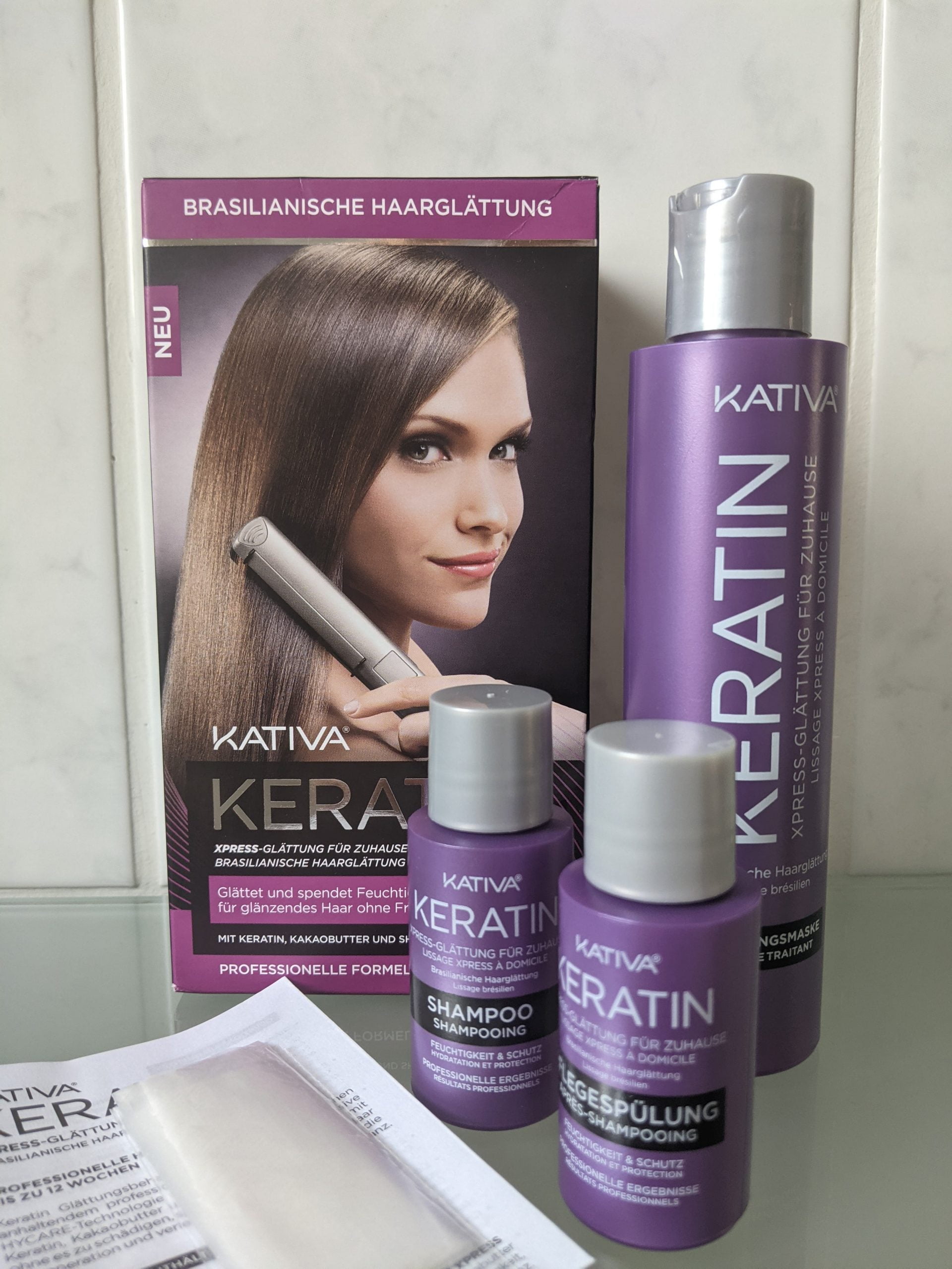 Keratin Glättung Kativa xpress