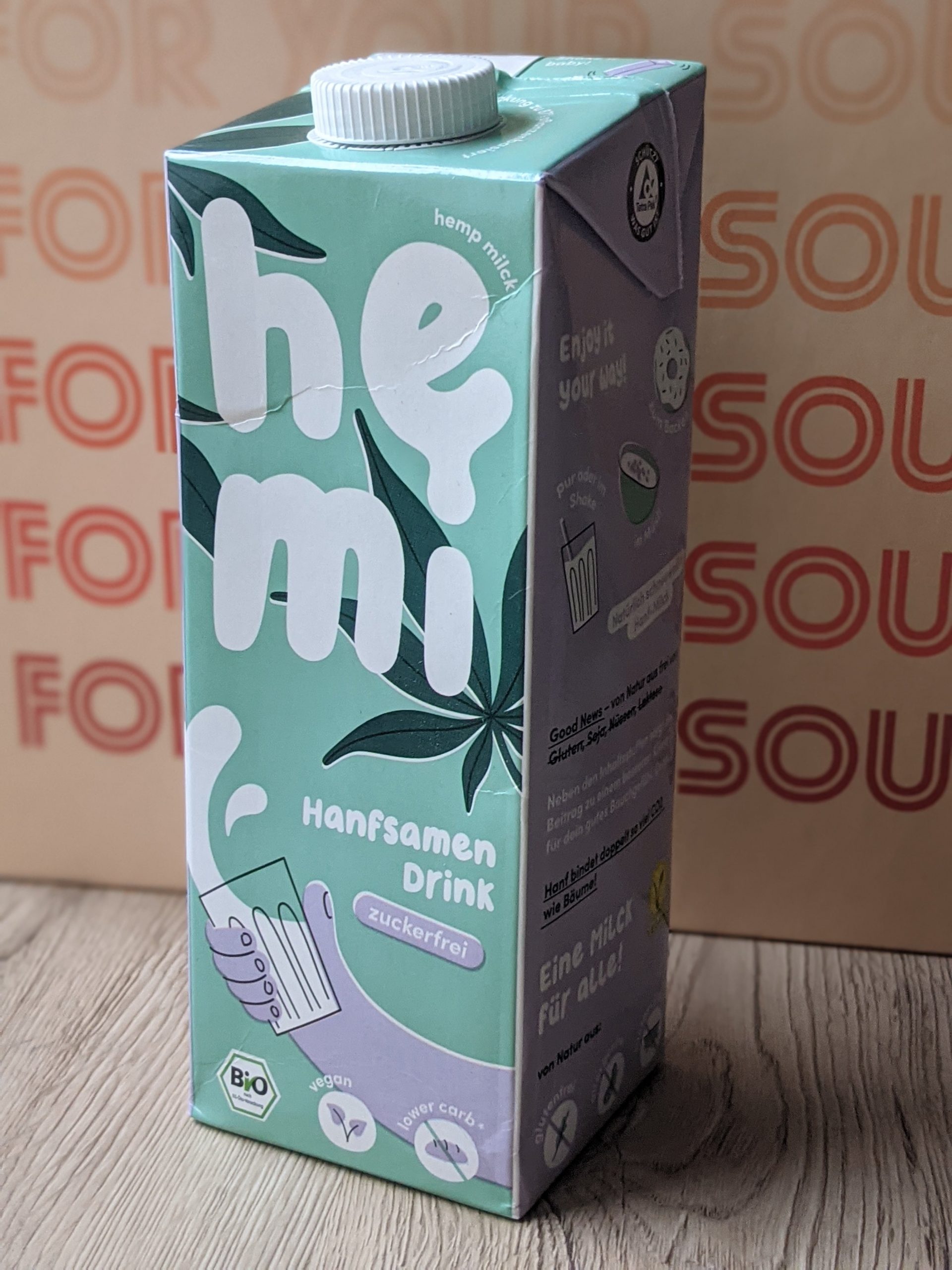 HEMI BIO Hanfsamendrink zuckerfrei