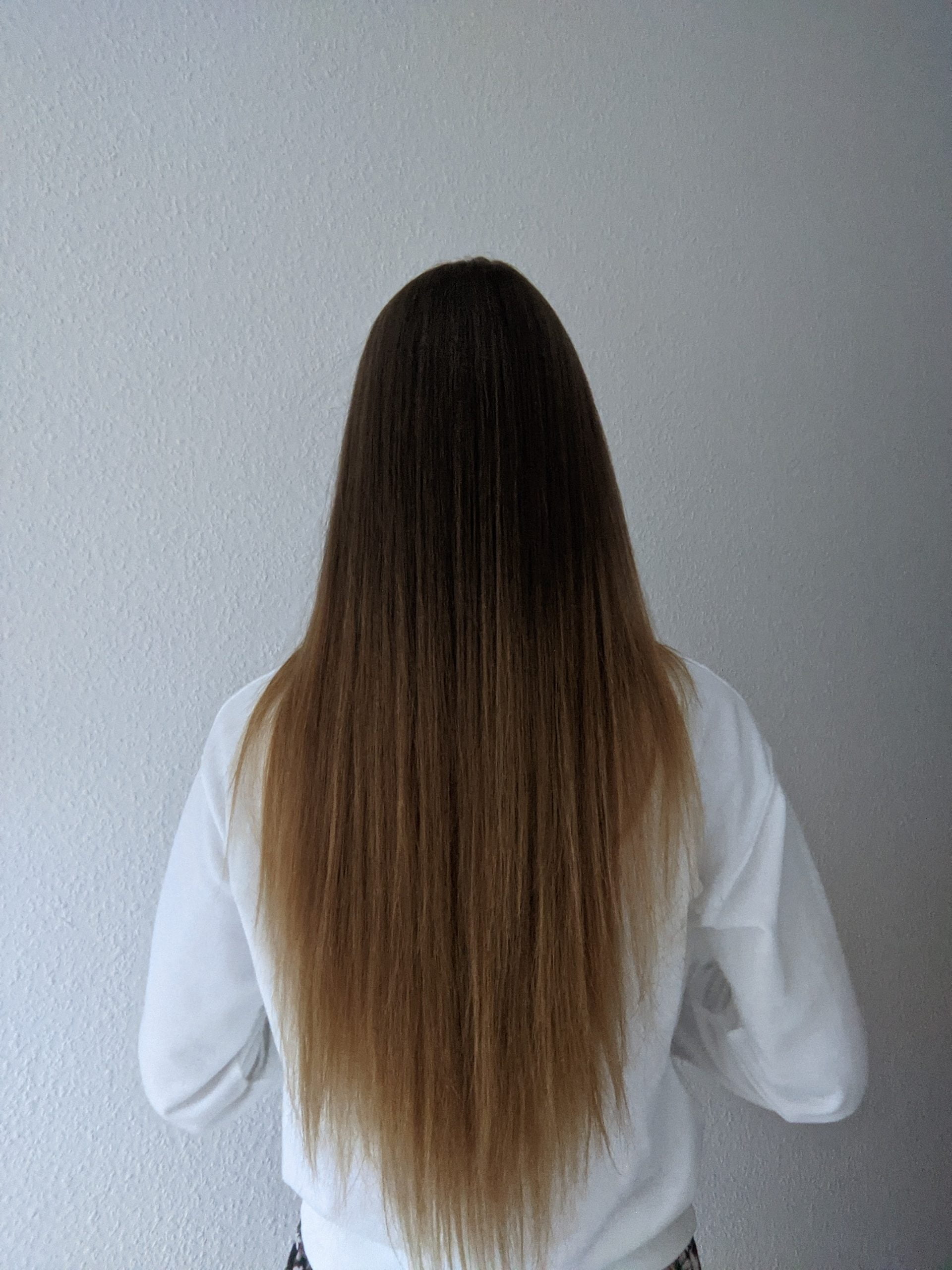 Ein Monat nach der Keratinglättung mit Kativa