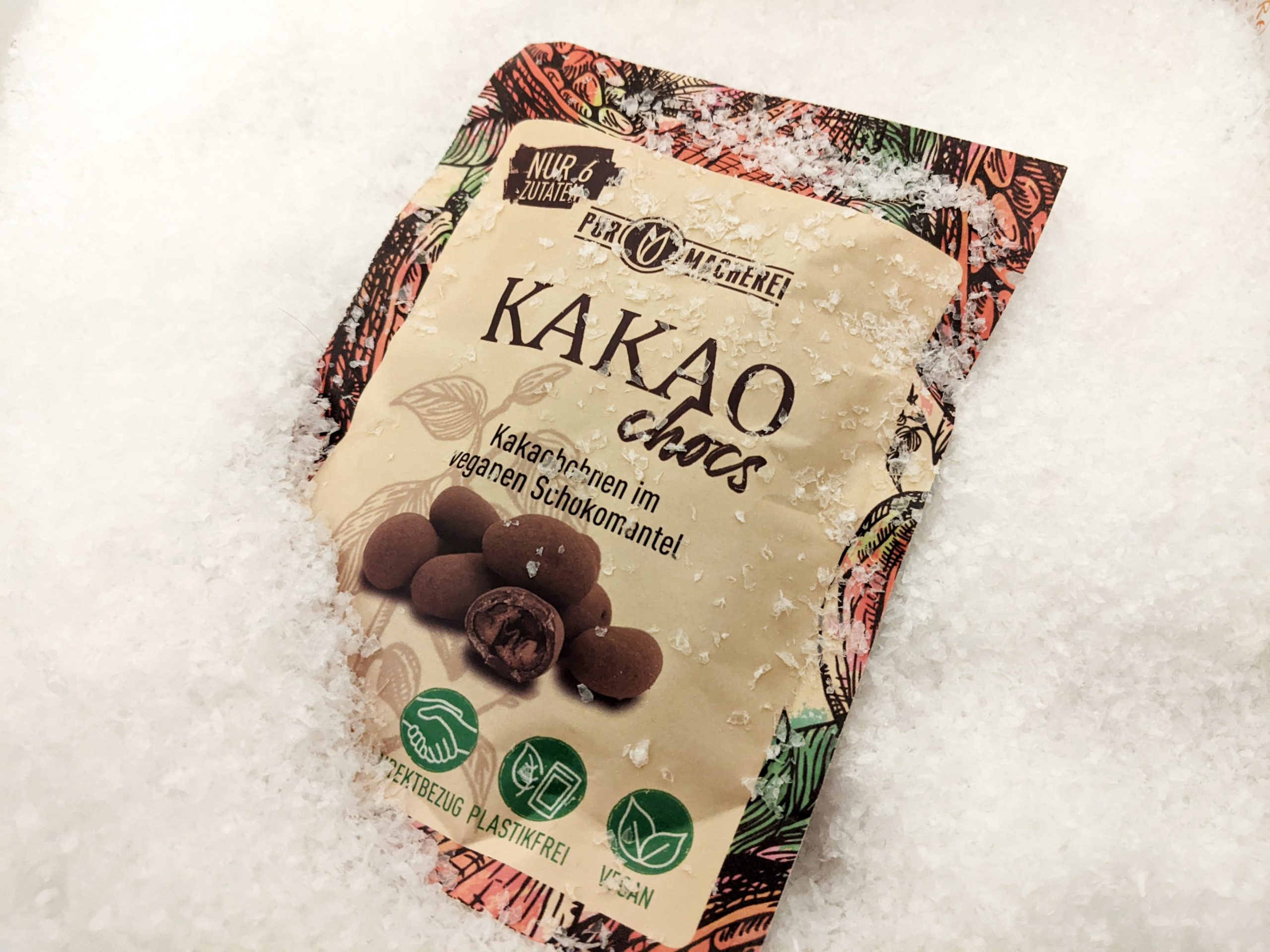 PURmacherei Kakaobohnen mit Schokolade