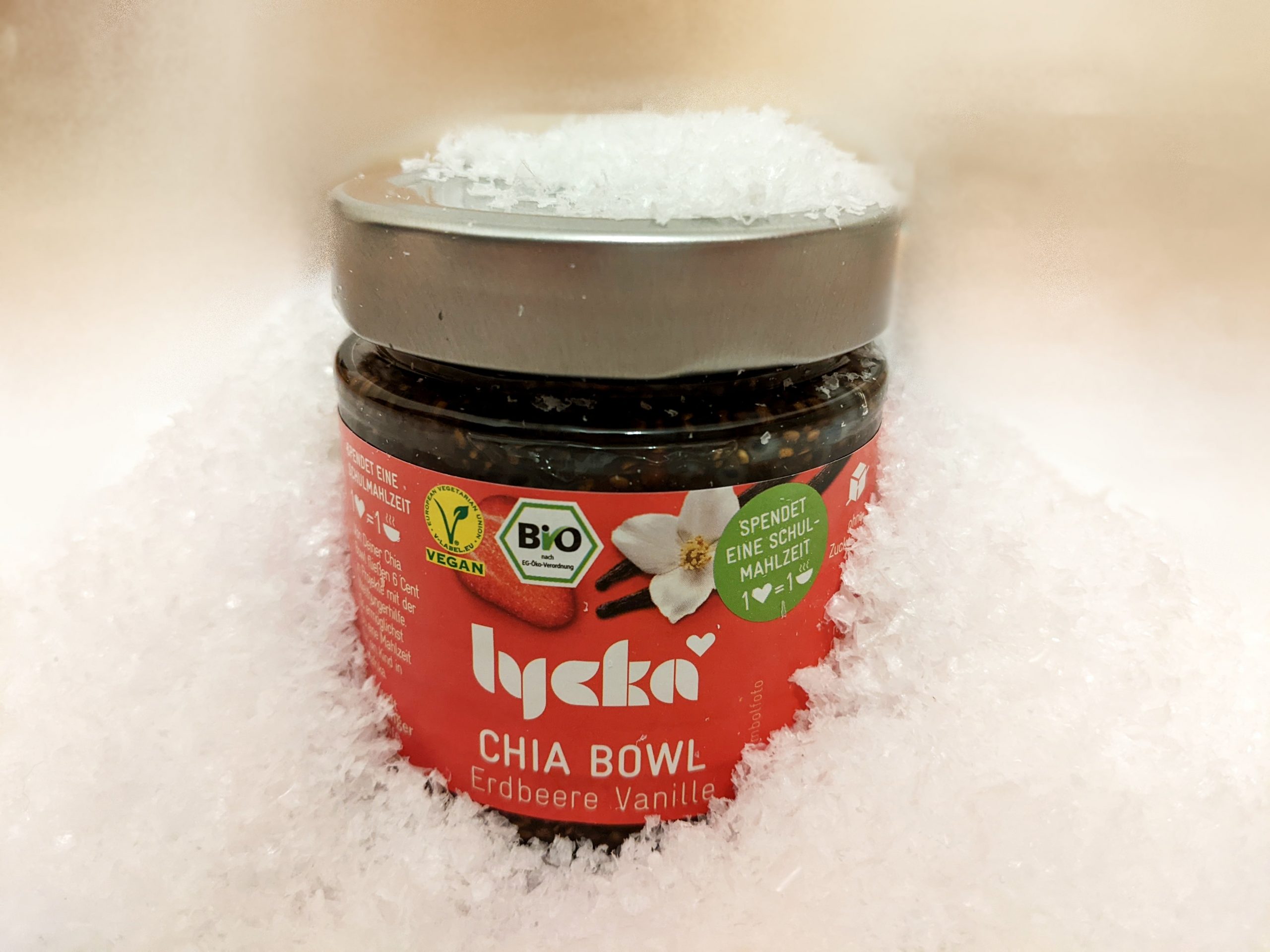 Lycka BIO Chia Bowl Erdbeere Vanille